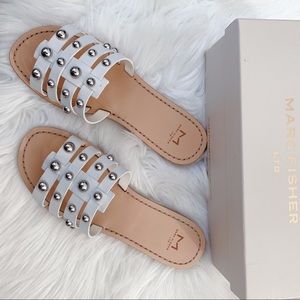 NWT Marc Fisher LTD Pava Slide Sandal